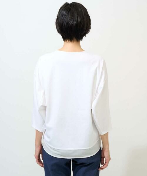 GEORGES RECH / ジョルジュ・レッシュ カットソー | [セットアップ対応]ドルマンスリーブシアーポンチカットソー | 詳細7