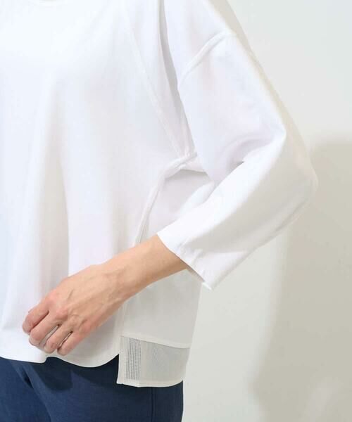 GEORGES RECH / ジョルジュ・レッシュ カットソー | [セットアップ対応]ドルマンスリーブシアーポンチカットソー | 詳細9