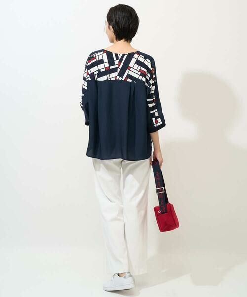 GEORGES RECH / ジョルジュ・レッシュ カットソー | トリコロールドルマンスリーブカットソー | 詳細10
