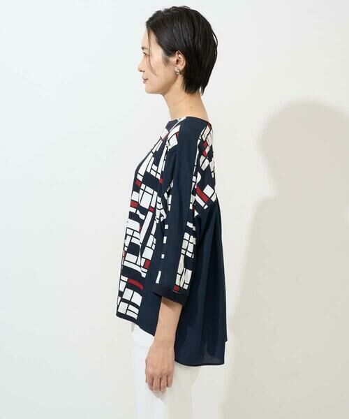 GEORGES RECH / ジョルジュ・レッシュ カットソー | トリコロールドルマンスリーブカットソー | 詳細3