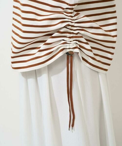 GEORGES RECH / ジョルジュ・レッシュ カットソー | ドロストアシンメトリーボーダーカットソー | 詳細15