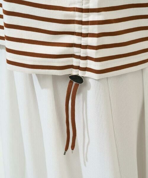 GEORGES RECH / ジョルジュ・レッシュ カットソー | ドロストアシンメトリーボーダーカットソー | 詳細16