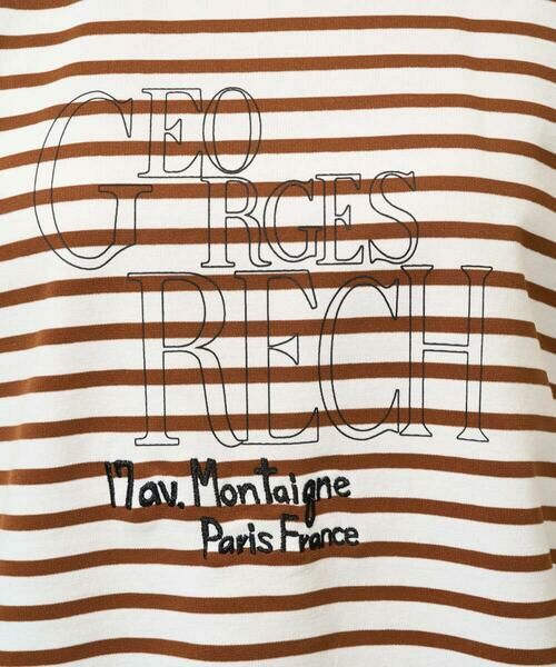 GEORGES RECH / ジョルジュ・レッシュ カットソー | ドロストアシンメトリーボーダーカットソー | 詳細19