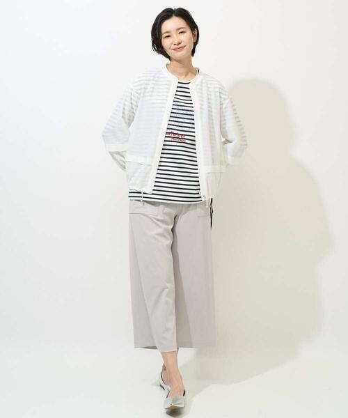 GEORGES RECH / ジョルジュ・レッシュ カットソー | ドロストアシンメトリーボーダーカットソー | 詳細25