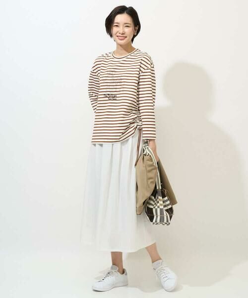 GEORGES RECH / ジョルジュ・レッシュ カットソー | ドロストアシンメトリーボーダーカットソー | 詳細26