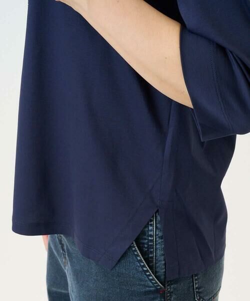 GEORGES RECH / ジョルジュ・レッシュ カットソー | [接触冷感]ラメコード刺繍ロゴカットソー | 詳細12