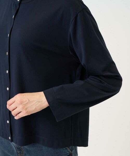 GEORGES RECH / ジョルジュ・レッシュ カーディガン・ボレロ | ジャージースナップカーディガン | 詳細11