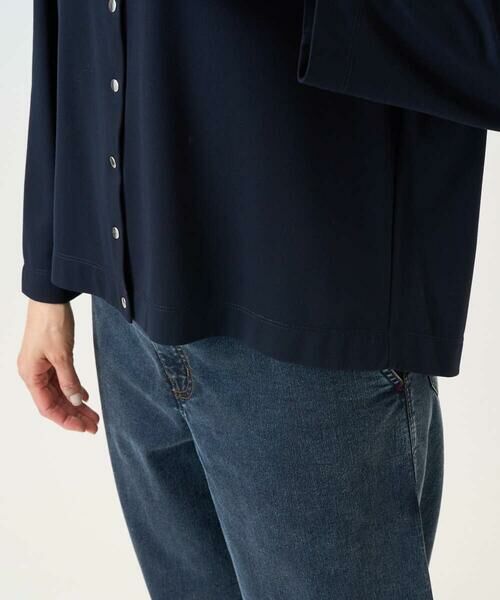 GEORGES RECH / ジョルジュ・レッシュ カーディガン・ボレロ | ジャージースナップカーディガン | 詳細12