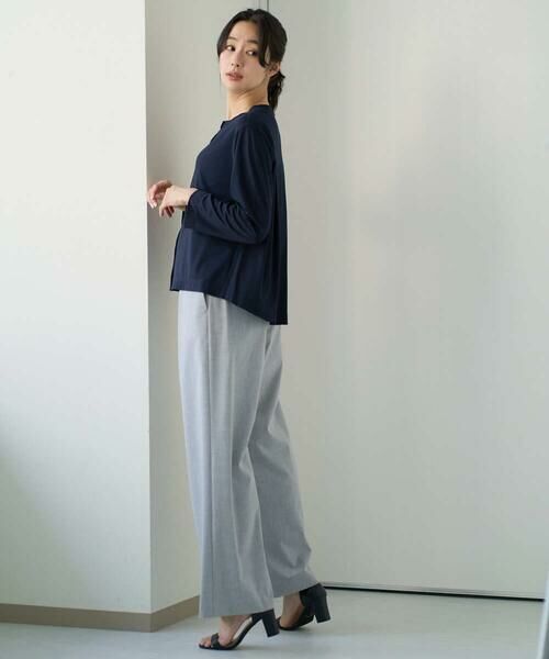 GEORGES RECH / ジョルジュ・レッシュ カーディガン・ボレロ | ジャージースナップカーディガン | 詳細17