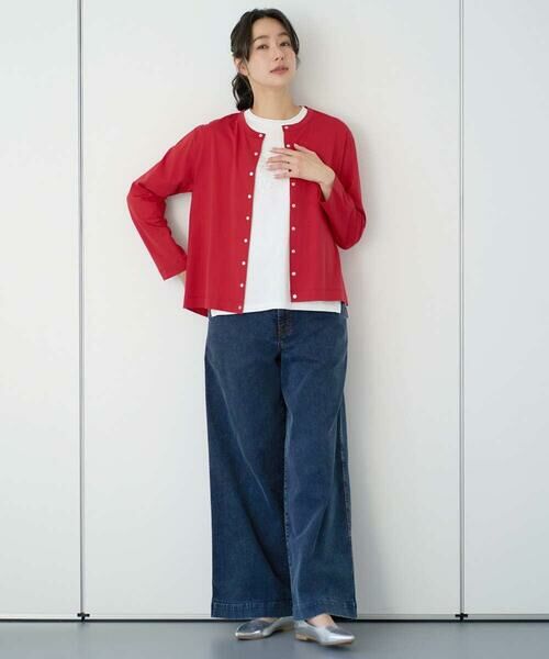 GEORGES RECH / ジョルジュ・レッシュ カーディガン・ボレロ | ジャージースナップカーディガン | 詳細18
