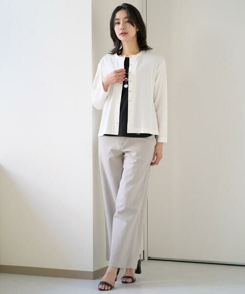 GEORGES RECH / ジョルジュ・レッシュ カーディガン・ボレロ | ジャージースナップカーディガン | 詳細20