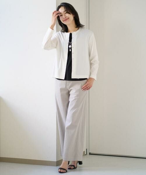 GEORGES RECH / ジョルジュ・レッシュ カーディガン・ボレロ | ジャージースナップカーディガン | 詳細21