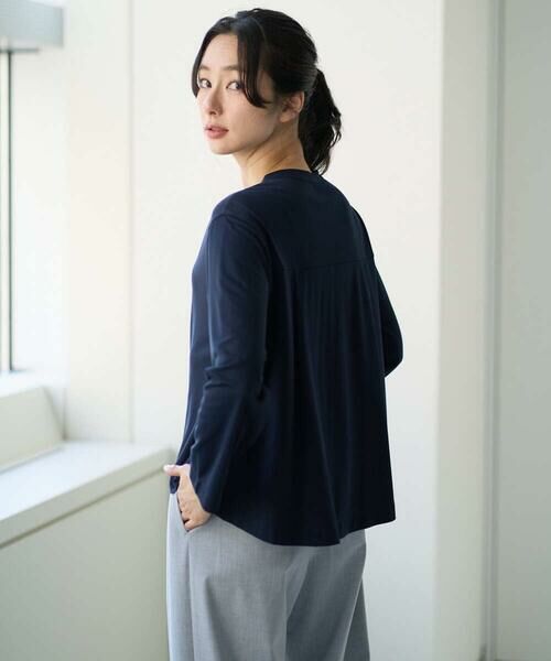 GEORGES RECH / ジョルジュ・レッシュ カーディガン・ボレロ | ジャージースナップカーディガン | 詳細5