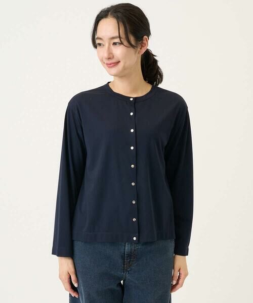 GEORGES RECH / ジョルジュ・レッシュ カーディガン・ボレロ | ジャージースナップカーディガン | 詳細7