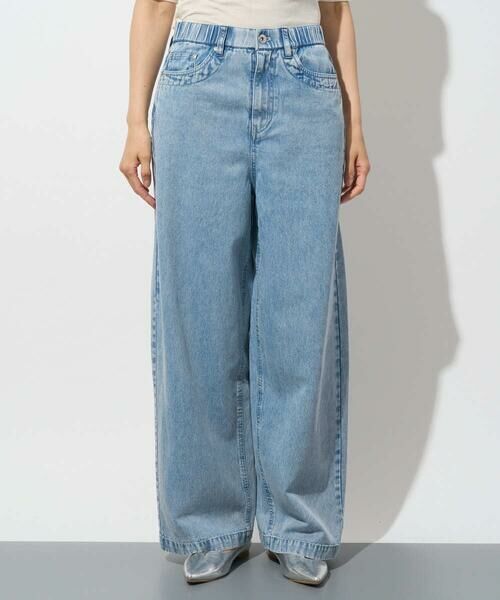 GEORGES RECH / ジョルジュ・レッシュ その他パンツ | イージーデニムワイドパンツ | 詳細21