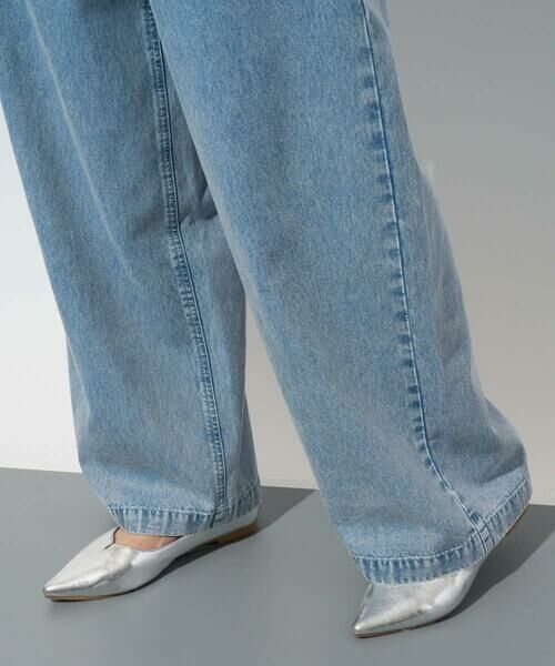 GEORGES RECH / ジョルジュ・レッシュ その他パンツ | イージーデニムワイドパンツ | 詳細27