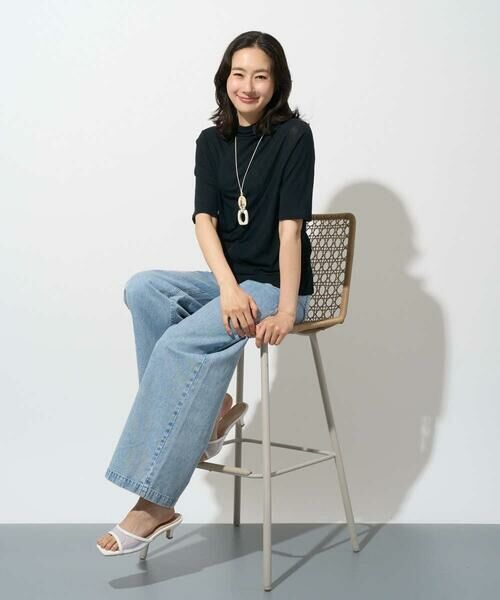 GEORGES RECH / ジョルジュ・レッシュ その他パンツ | イージーデニムワイドパンツ | 詳細4