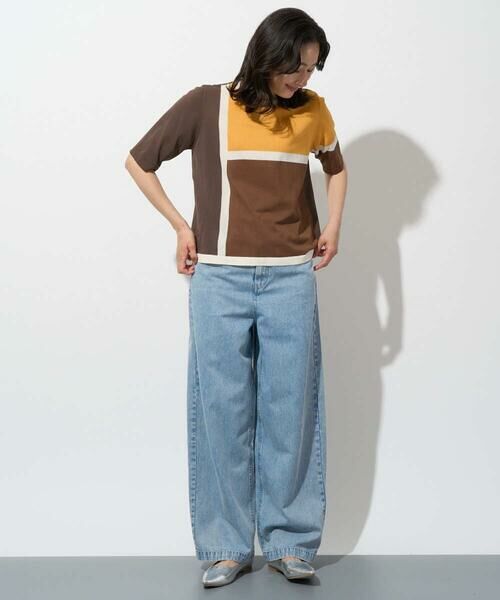 GEORGES RECH / ジョルジュ・レッシュ その他パンツ | イージーデニムワイドパンツ | 詳細9