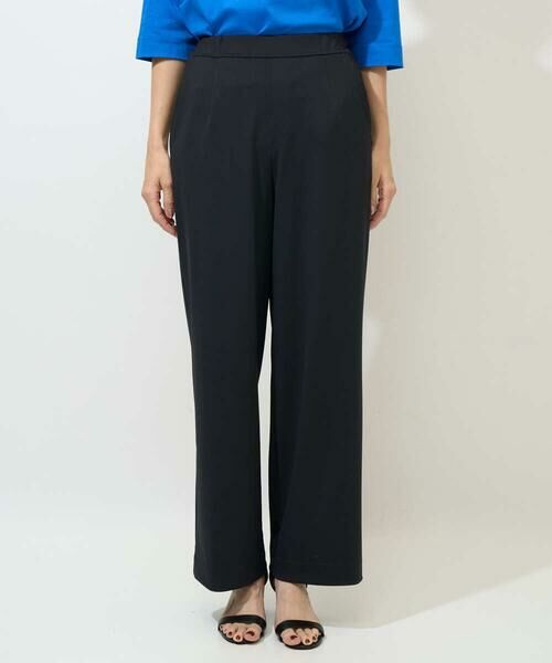 GEORGES RECH / ジョルジュ・レッシュ チノ・ワークパンツ | [日本製/多機能素材]ジャージーストレートパンツ | 詳細1