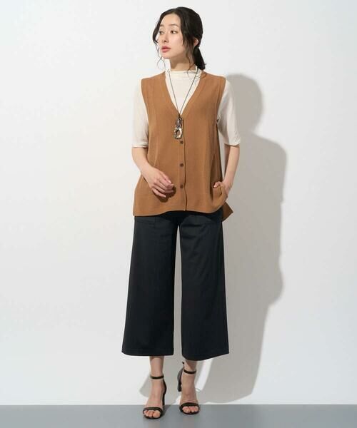 GEORGES RECH / ジョルジュ・レッシュ その他パンツ | [日本製/多機能素材]ジャージーガウチョパンツ | 詳細22