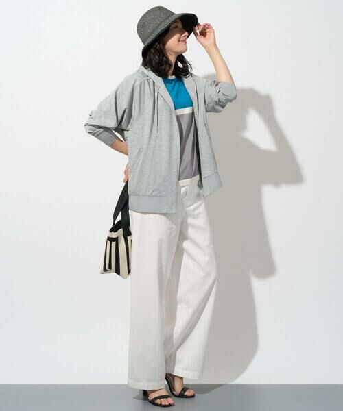 GEORGES RECH / ジョルジュ・レッシュ パーカー | ラグランスリーブ8分袖パーカー | 詳細3