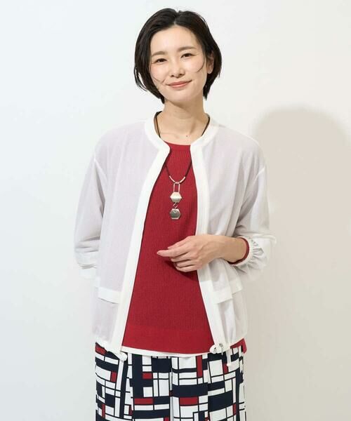 GEORGES RECH / ジョルジュ・レッシュ その他アウター | [セットアップ対応]スタンドカラーシアーブルゾン | 詳細1