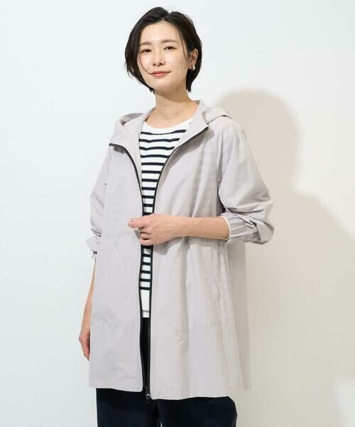 GEORGES RECH / ジョルジュ・レッシュ その他アウター | 4WAYタフタフーデッドコート | 詳細1