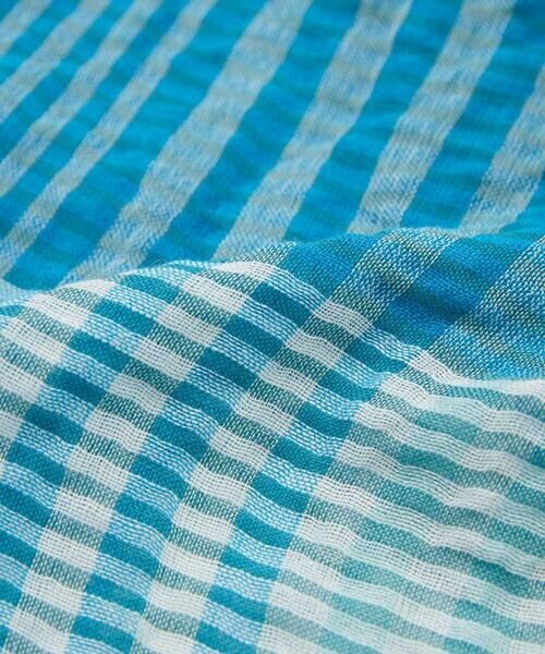 GEORGES RECH / ジョルジュ・レッシュ マフラー・ショール・スヌード・ストール | コットンリネンチェックストール | 詳細5