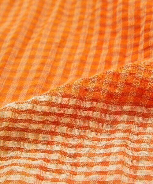 GEORGES RECH / ジョルジュ・レッシュ マフラー・ショール・スヌード・ストール | コットンリネンチェックストール | 詳細7