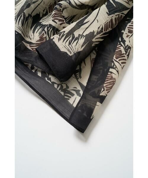 GEORGES RECH / ジョルジュ・レッシュ マフラー・ショール・スヌード・ストール | サファリリーフプリントストール | 詳細3