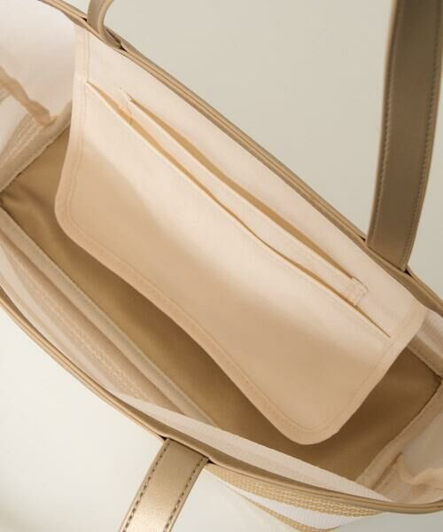 GEORGES RECH / ジョルジュ・レッシュ トートバッグ | スパンコールボーダー刺繍シアートートバッグ | 詳細12