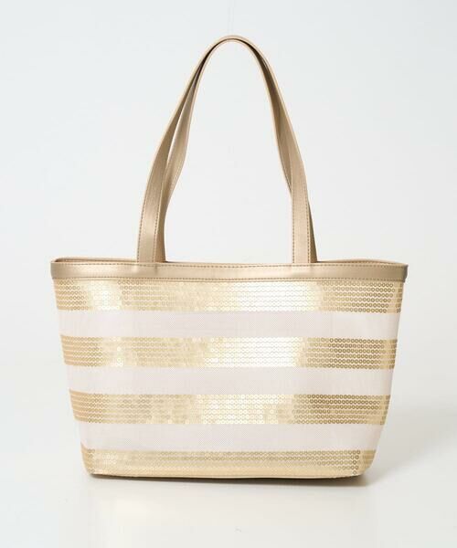 GEORGES RECH / ジョルジュ・レッシュ トートバッグ | スパンコールボーダー刺繍シアートートバッグ | 詳細5