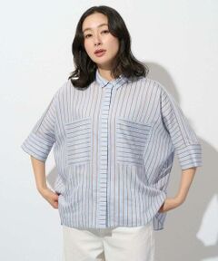 GEORGES RECH / ジョルジュ・レッシュ シャツ・ブラウス | バンドカラードルマンスリーブブラウス