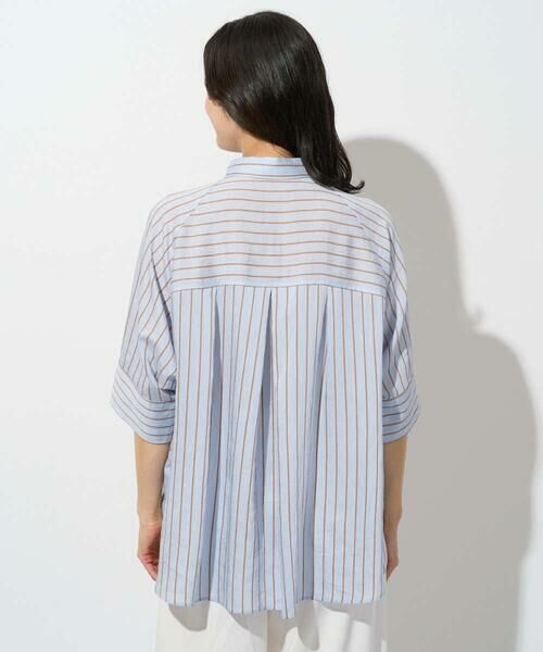 GEORGES RECH / ジョルジュ・レッシュ シャツ・ブラウス | バンドカラードルマンスリーブブラウス | 詳細11