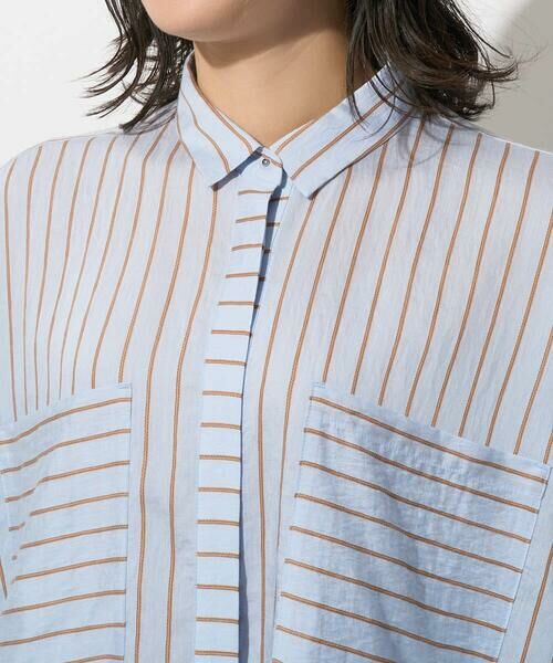 GEORGES RECH / ジョルジュ・レッシュ シャツ・ブラウス | バンドカラードルマンスリーブブラウス | 詳細12