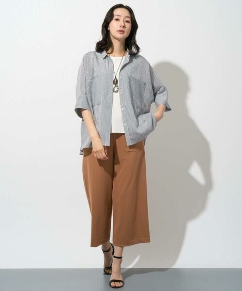 GEORGES RECH / ジョルジュ・レッシュ シャツ・ブラウス | バンドカラードルマンスリーブブラウス | 詳細7