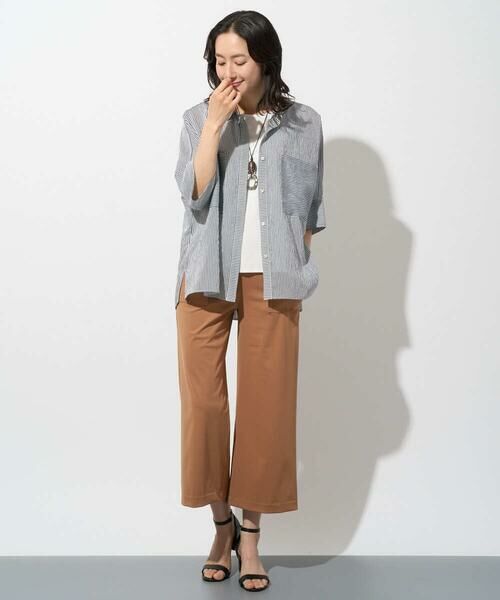 GEORGES RECH / ジョルジュ・レッシュ シャツ・ブラウス | バンドカラードルマンスリーブブラウス | 詳細8