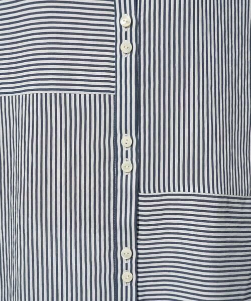 GEORGES RECH / ジョルジュ・レッシュ シャツ・ブラウス | バンドカラードルマンスリーブロングブラウス | 詳細16