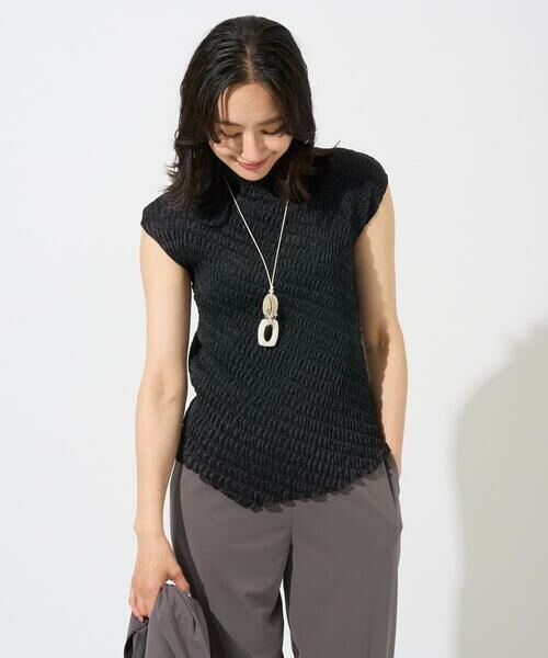 GEORGES RECH / ジョルジュ・レッシュ シャツ・ブラウス | プリーツフレンチスリーブプルオーバー | 詳細3