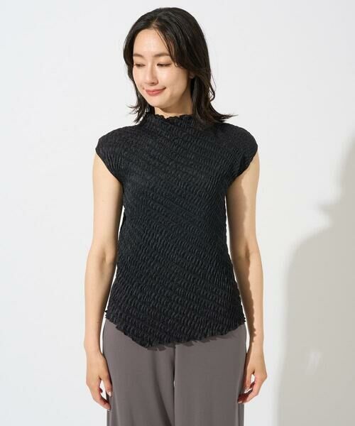 GEORGES RECH / ジョルジュ・レッシュ シャツ・ブラウス | プリーツフレンチスリーブプルオーバー | 詳細5