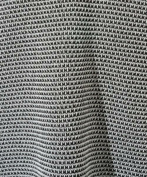 GEORGES RECH / ジョルジュ・レッシュ ニット・セーター | スクエアジャカードキーネックニット | 詳細13