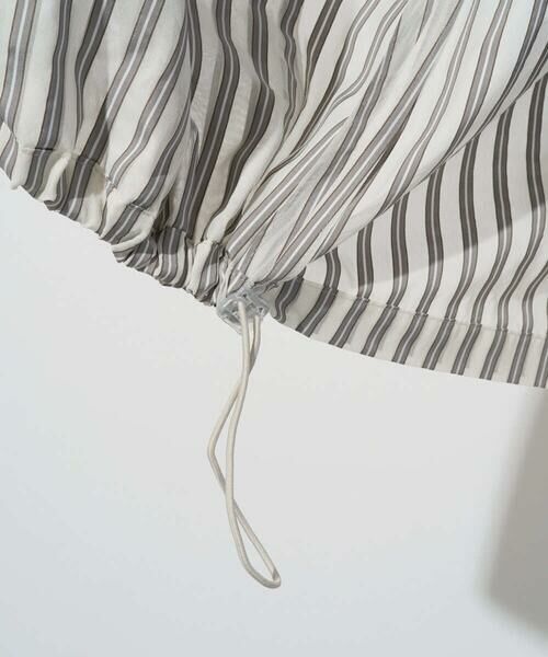 GEORGES RECH / ジョルジュ・レッシュ その他アウター | シアーストライプスタンドカラーブルゾン | 詳細18