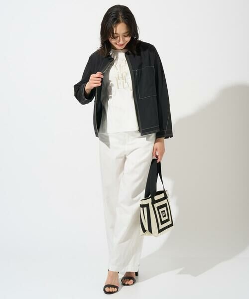 GEORGES RECH / ジョルジュ・レッシュ ノーカラージャケット | [セットアップ対応]ノーカラージップジャケット | 詳細1