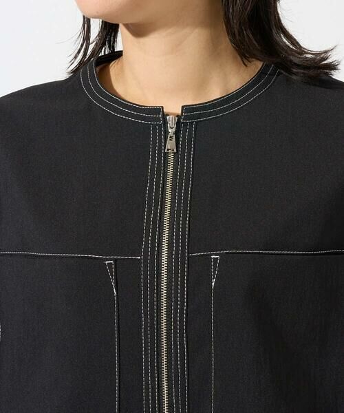 GEORGES RECH / ジョルジュ・レッシュ ノーカラージャケット | [セットアップ対応]ノーカラージップジャケット | 詳細10