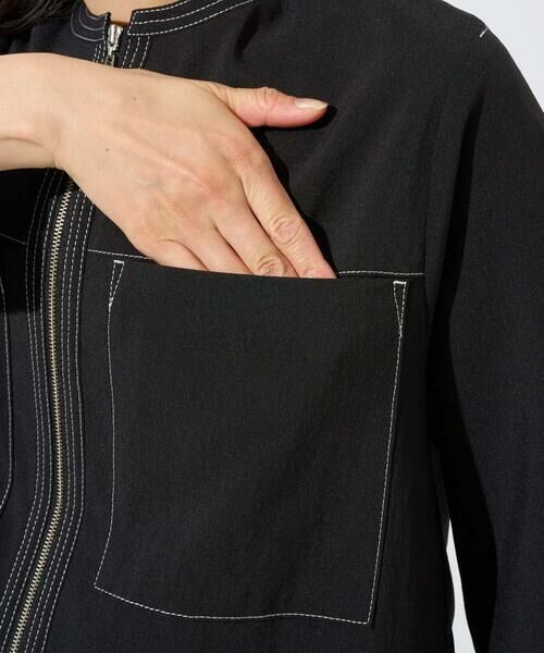 GEORGES RECH / ジョルジュ・レッシュ ノーカラージャケット | [セットアップ対応]ノーカラージップジャケット | 詳細13
