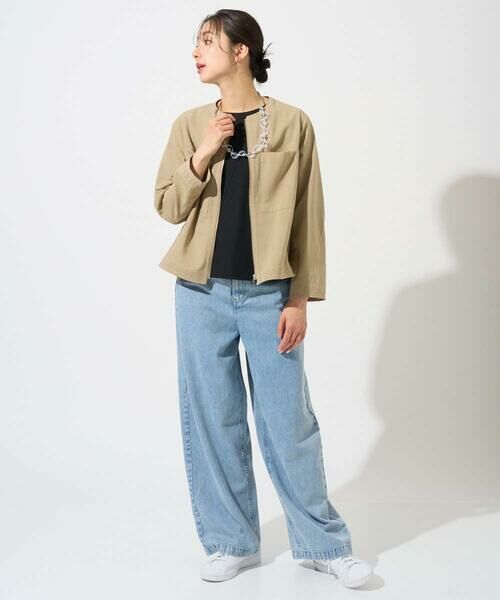 GEORGES RECH / ジョルジュ・レッシュ ノーカラージャケット | [セットアップ対応]ノーカラージップジャケット | 詳細3