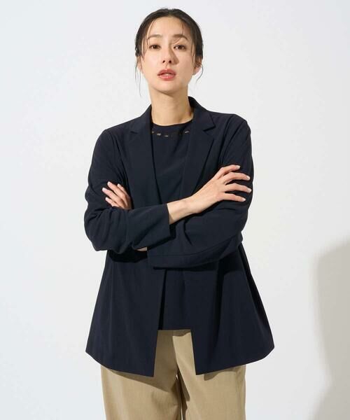 GEORGES RECH / ジョルジュ・レッシュ カットソー | [セットアップ対応]ドライタッチジャージーセミフレアプルオーバー | 詳細13