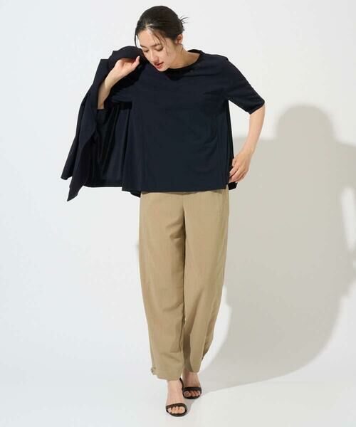 GEORGES RECH / ジョルジュ・レッシュ カットソー | [セットアップ対応]ドライタッチジャージーセミフレアプルオーバー | 詳細4