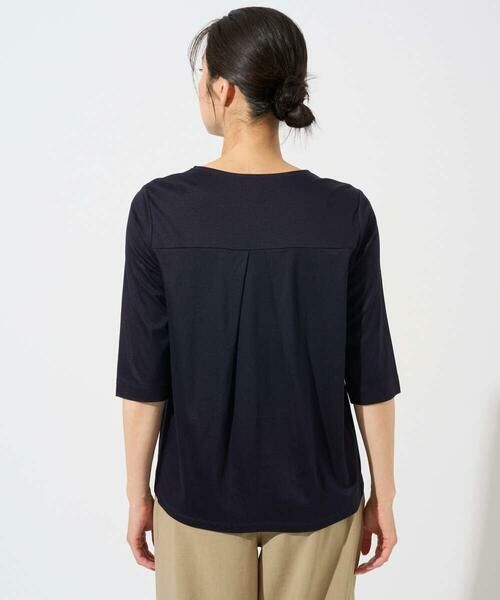 GEORGES RECH / ジョルジュ・レッシュ カットソー | メタリックロゴプリント5分袖カットソー | 詳細14