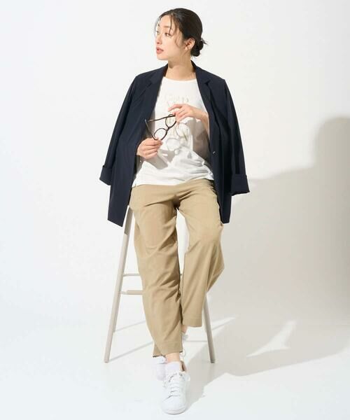 GEORGES RECH / ジョルジュ・レッシュ カットソー | メタリックロゴプリント5分袖カットソー | 詳細6